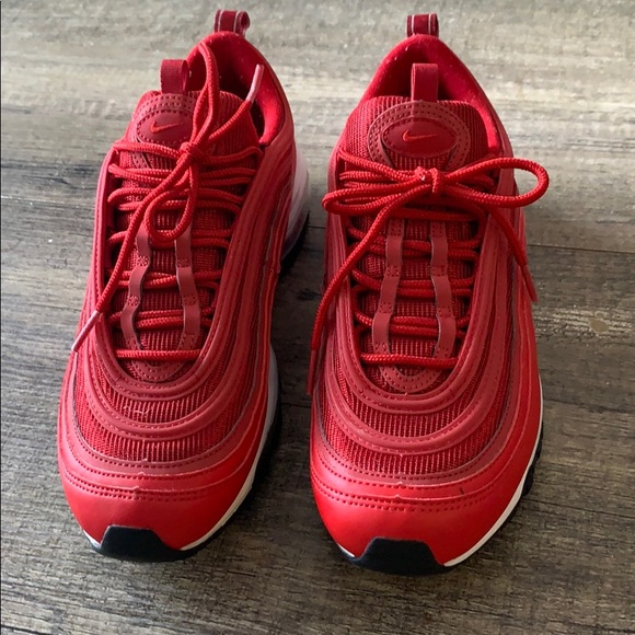 Nike Shoes - Nike Red Air Max 97s